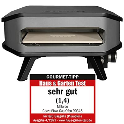cozze gas pizza ofen mobiler pizzaofen pizzastein gasgrill bis 400grad