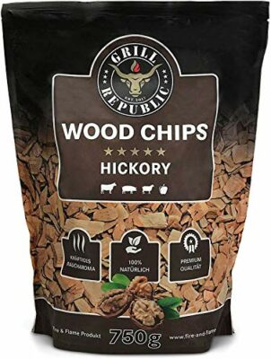 premium hickory rucherchips fr optimales raucharoma beim grillen 100