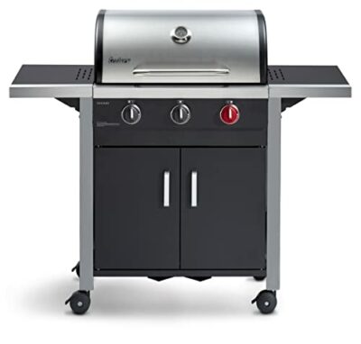 enders gasgrill chicago 3 r turbo mit gussrost 3 brenner edelstahl deckel 1