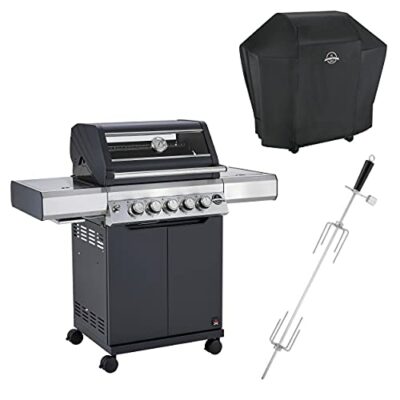 jamestown knox 3 brenner gasgrill mit direkter indirekter grillfunktion 1