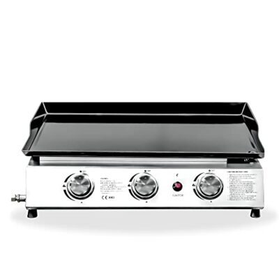 justus gas plancha grilleau 3 tisch gas grill mit grillwanne aus