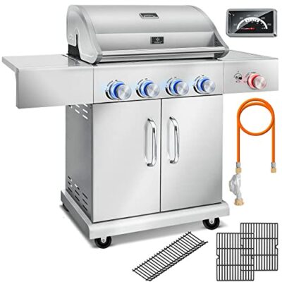 kesser gasgrill master bbq mit 800c infrarot grill thermometer