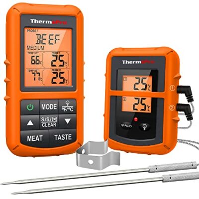 thermopro tp20 digital funk bratenthermometer 150m reichweite