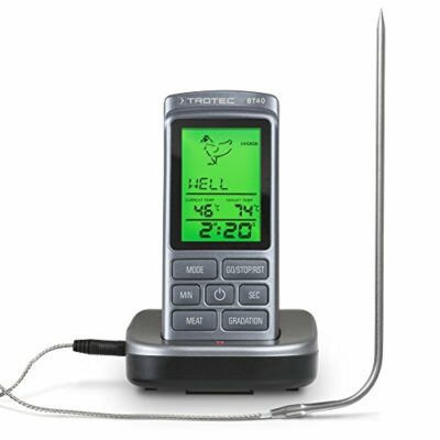 trotec bt40 ofenthermometer kabelloses grillthermometer fleischthermometer