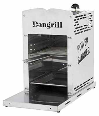 dangrill 800 grad gasgrill hochleistungsgrill mit oberhitze grillrost mit