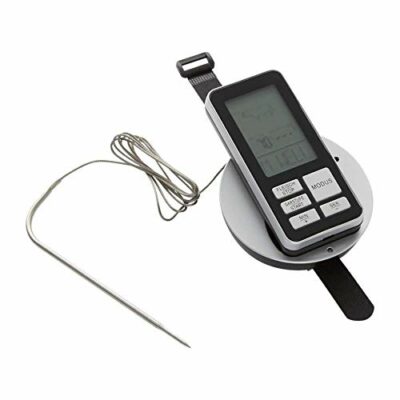 quigg funk grill thermometergehuse abs bedienknpfe silikon empfnger und