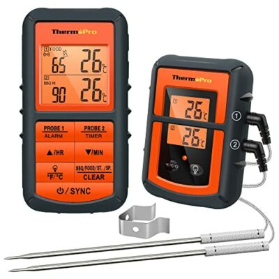 thermopro tp08 barbecue funk grillthermometer set digitales bratenthermometer