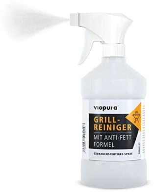 viopura grillreiniger 500ml gebrauchsfertiges spray entfernt eingebrannte