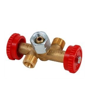 gok abzweigventil fr 2 gerte mit einer gasflasche von max 11 kg