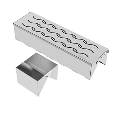 onlyfire smoker box rucherbox mit trog vv form smokebox