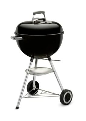 weber classic kettle holzkohlegrill 47 cm schwarz 1241304