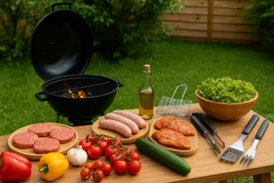 Holzkohlegrill